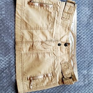 Abercrombie and Fitch khaki mini skirt